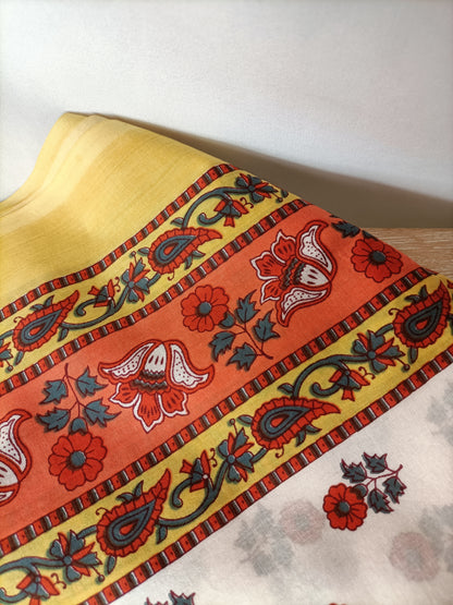 BOUGAINVILLE. Amoeba-yellow pareo