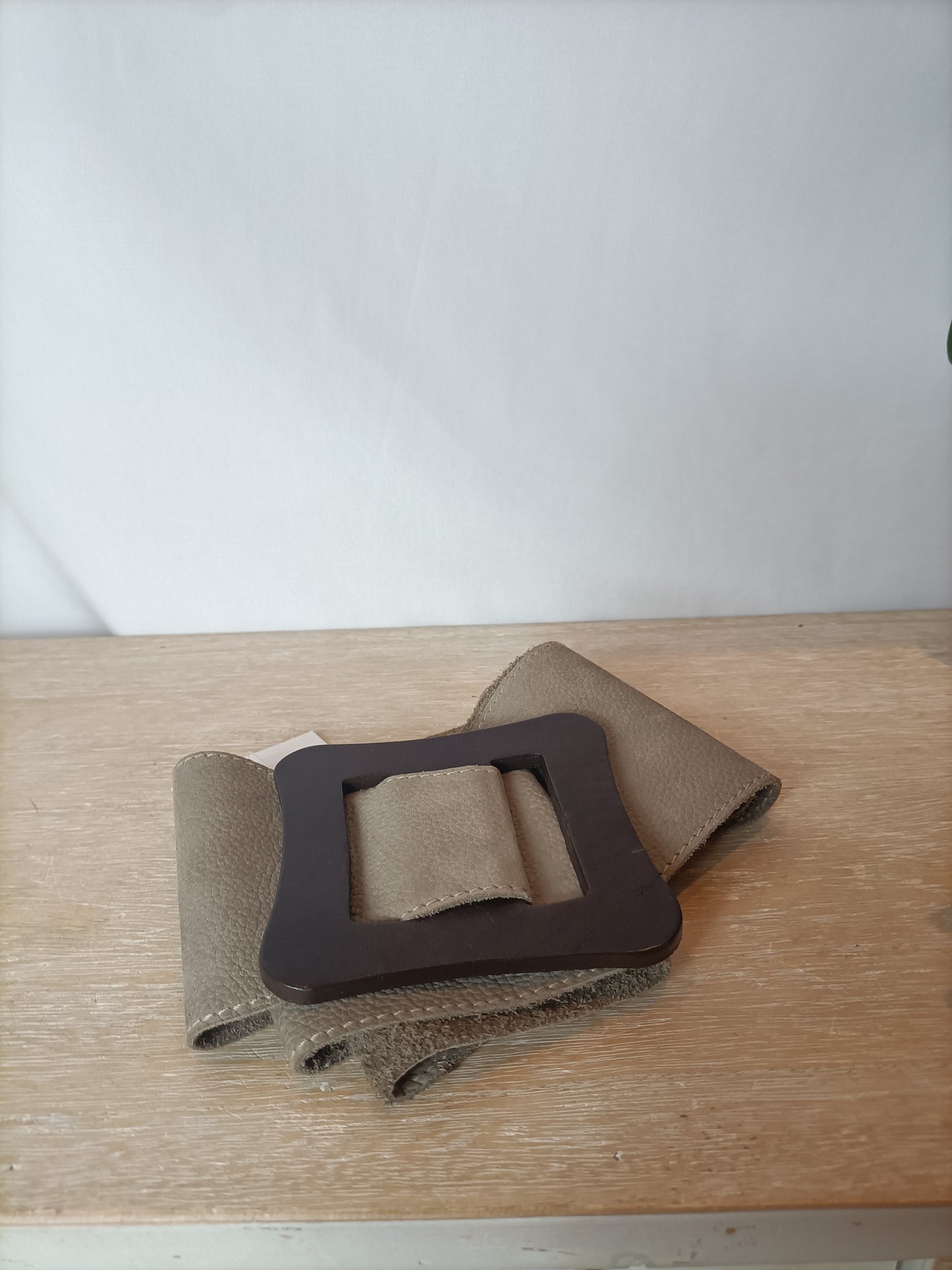 OTHERS. Taupe belt