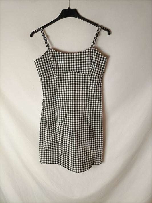 PULL&amp;BEAR. Gingham dress Tm