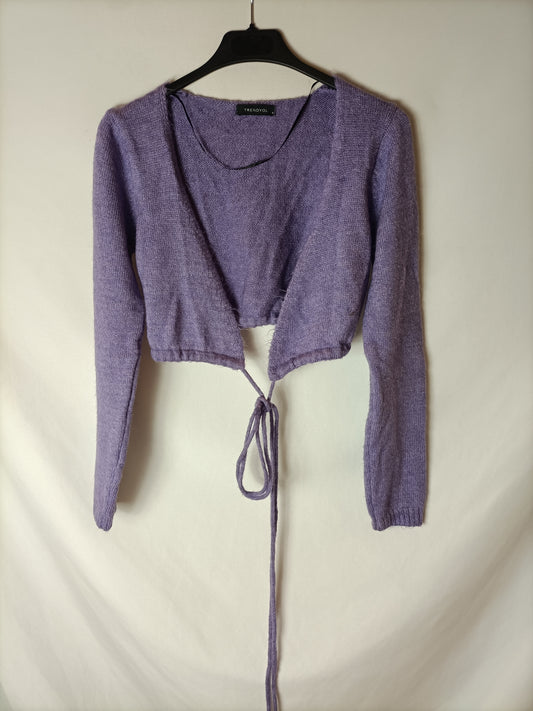 TRENDYOL. Purple Toterita Ts