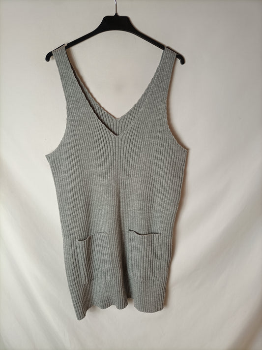 SHEIN. Ts Grey Knit Dress