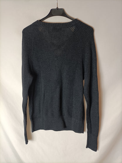 H&amp;M. Blue rope sweater Tm