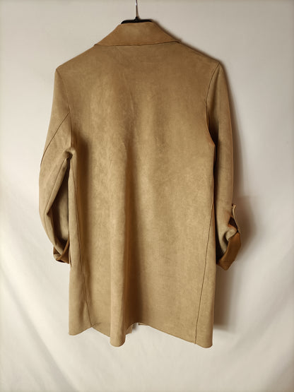 PULL&amp;BEAR. Suede jacket T.xs