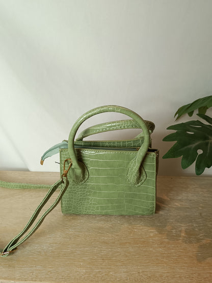 OTHERS. Green mini bag