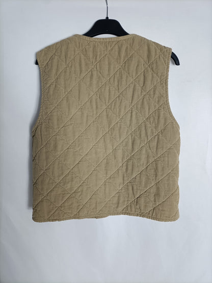 MUSA. Quilted beige vest Your(s)