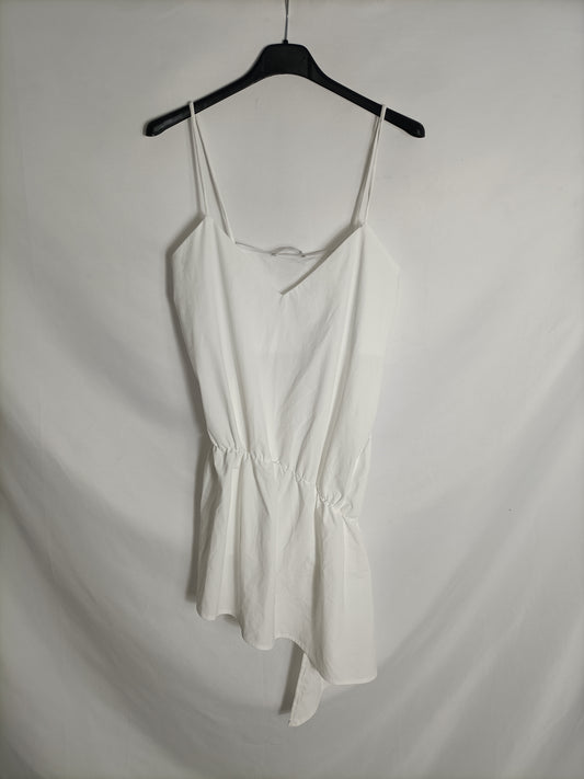 ZARA. White strappy Ts top