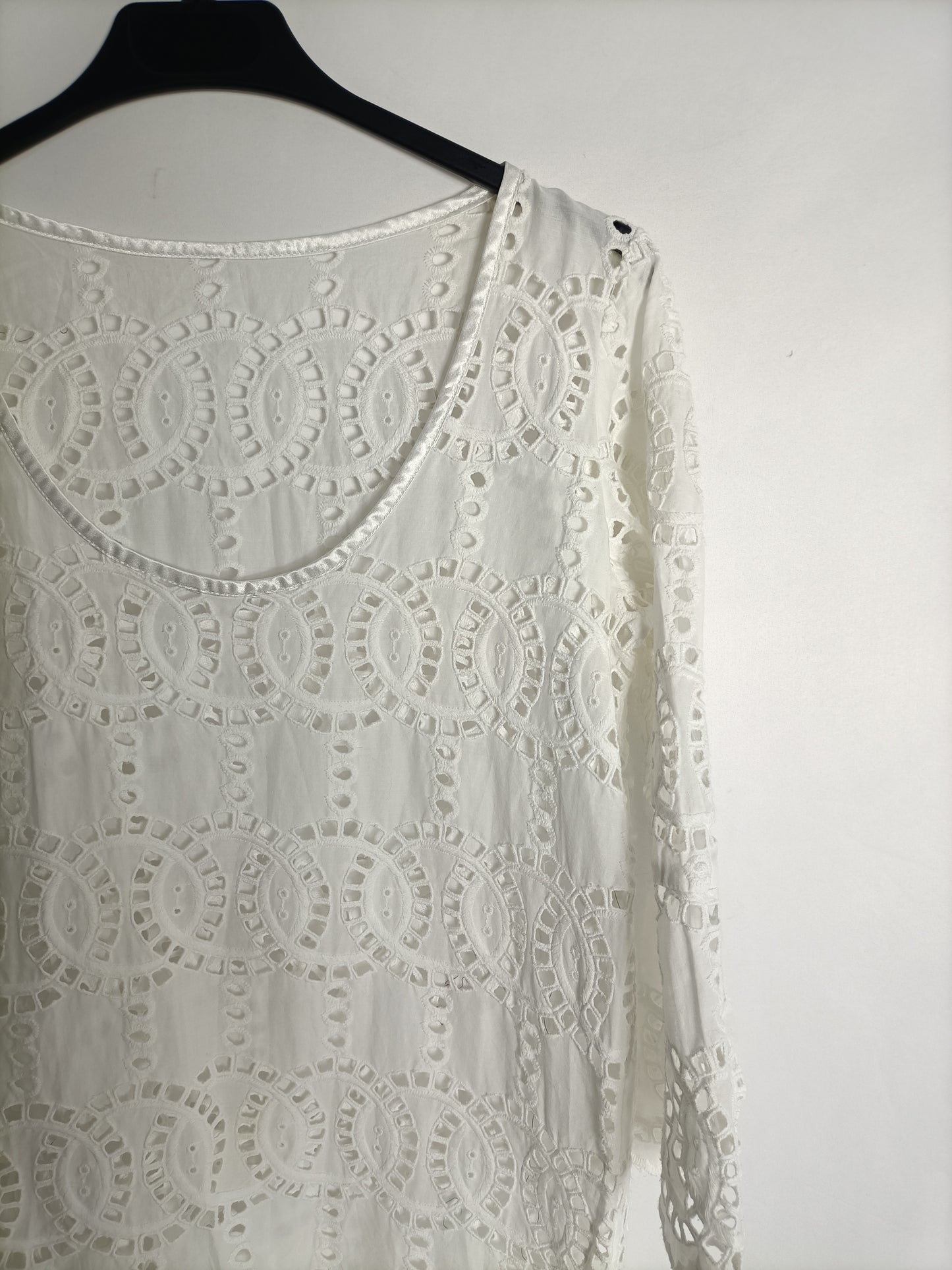 OTHERS. Your white die-cut dress