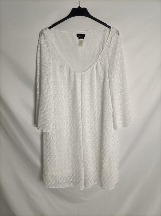 MISS SIXTY. White lace Ts dress
