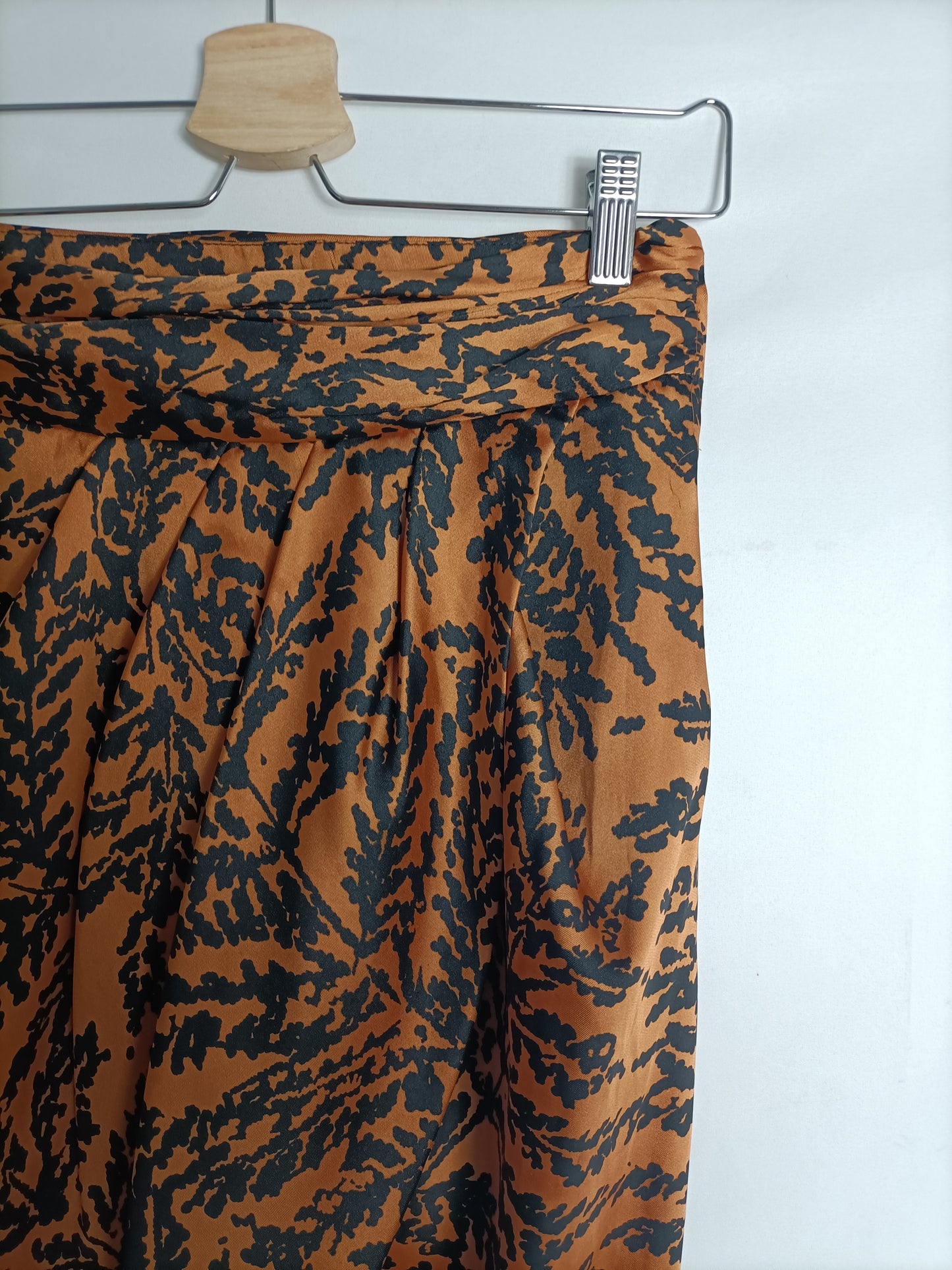 ZARA. Printed tile skirt Ts