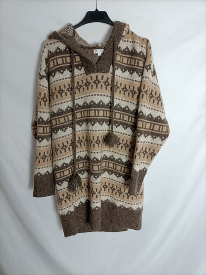 KILKY. Brown knit dress, size U