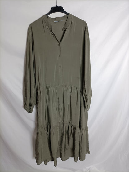 LEFTIES. Khaki dress TL