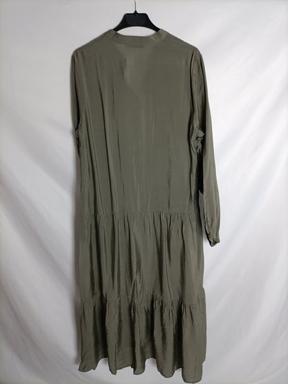LEFTIES. Khaki dress TL