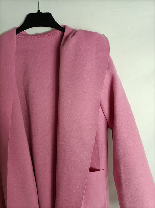 OTRAS. Chaqueta rosa con capucha t. U (L/XL)