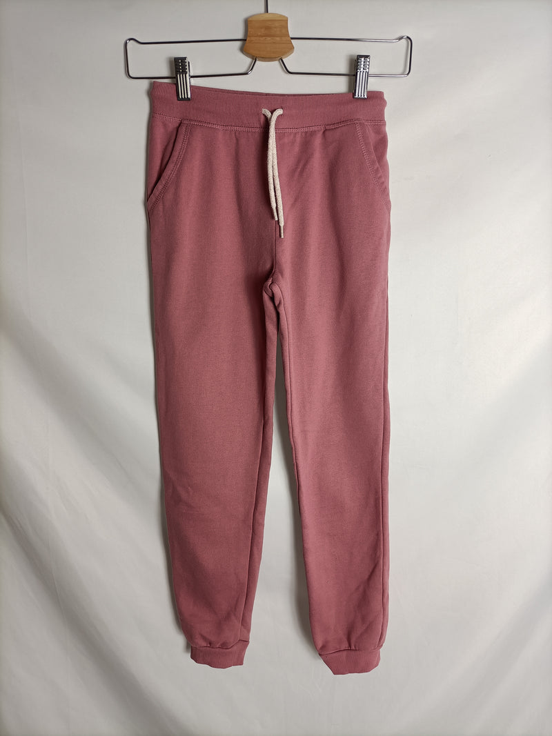 PRIMARK. Pantalón rosa elástico T.10-11