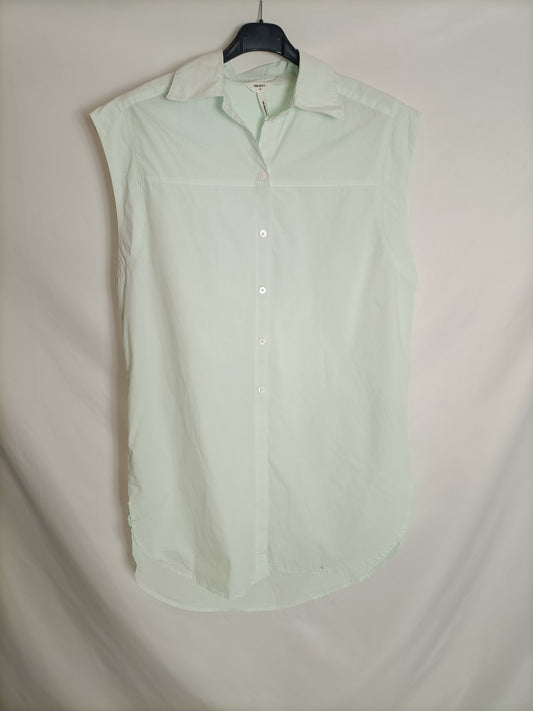 OBJET. Camisa larga verde T.34