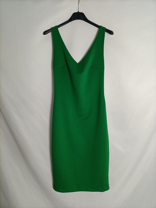 ETXART&amp;PANNO. Green fitted dress, size 38