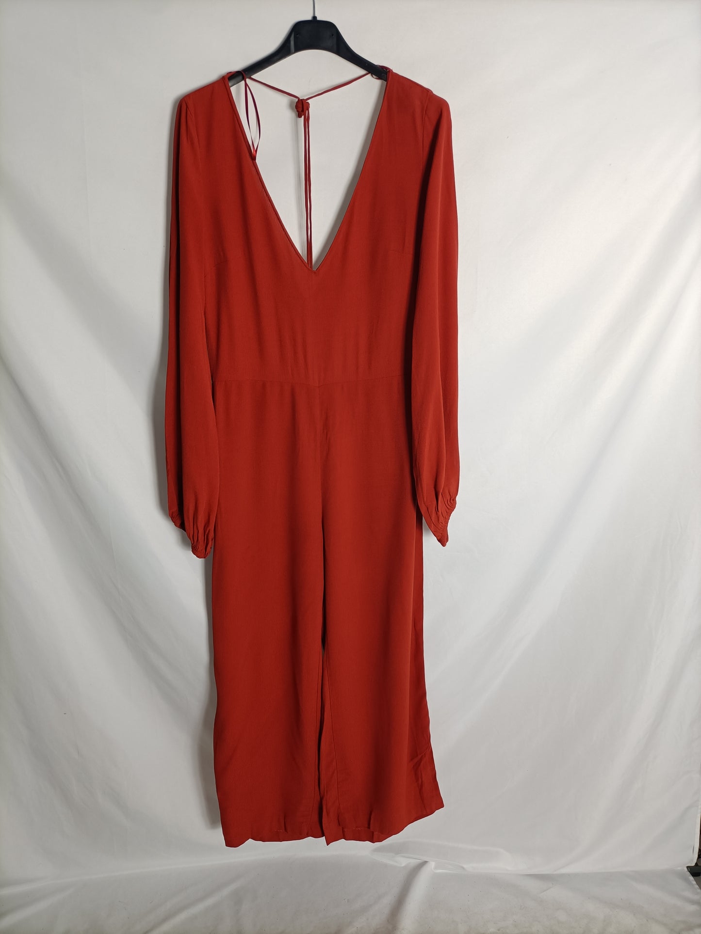 ZARA. Long tile jumpsuit T.xs