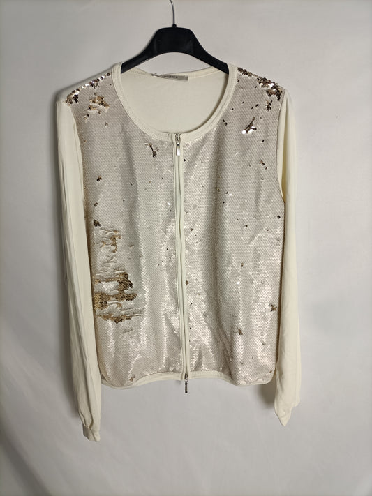 GUITARE. Double-textured TS jacket