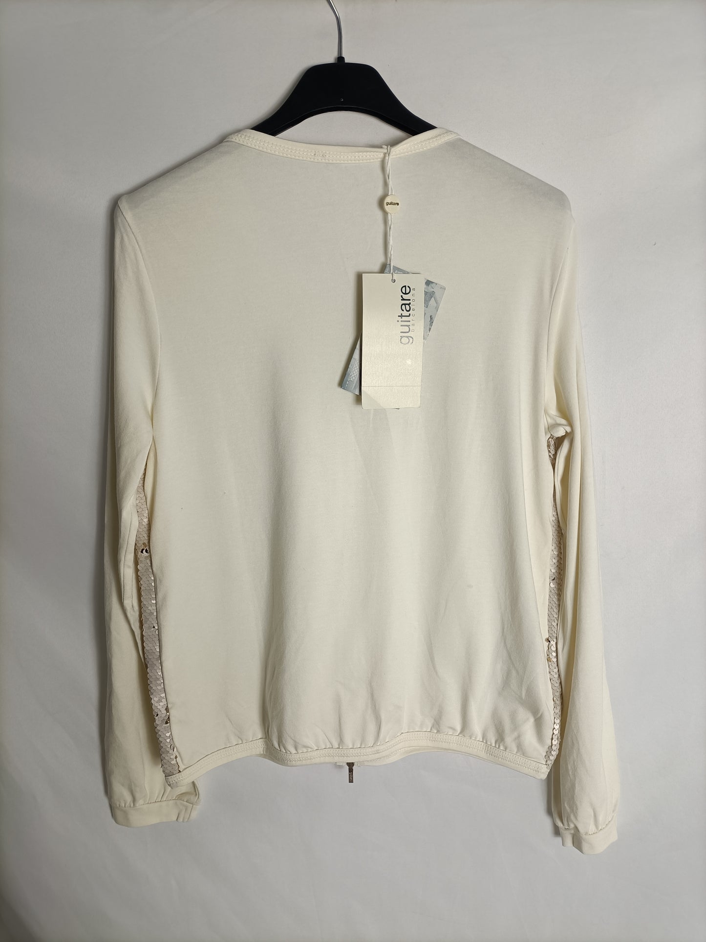 GUITARE. Double-textured TS jacket