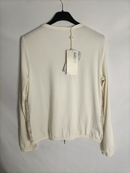 GUITARE. Double-textured TS jacket