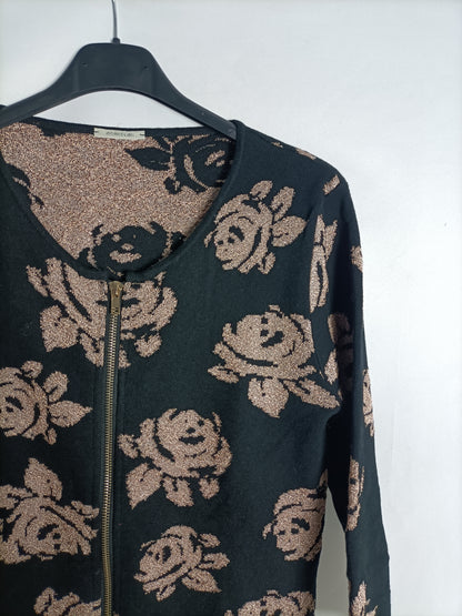INTIMISSIMI. Black floral Ts jacket