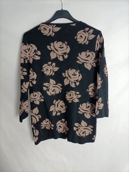 INTIMISSIMI. Black floral Ts jacket