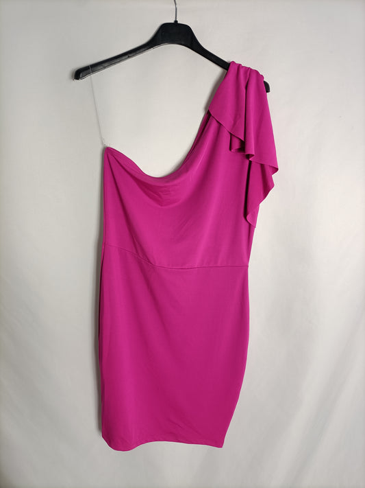 ASOS. Pink asymmetrical dress size 38