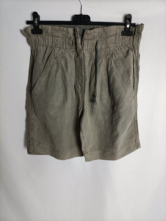 ISABEL MARANT. Green shorts S.0(xs)