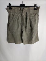 ISABEL MARANT. Pantalón corto verde T.0(xs)