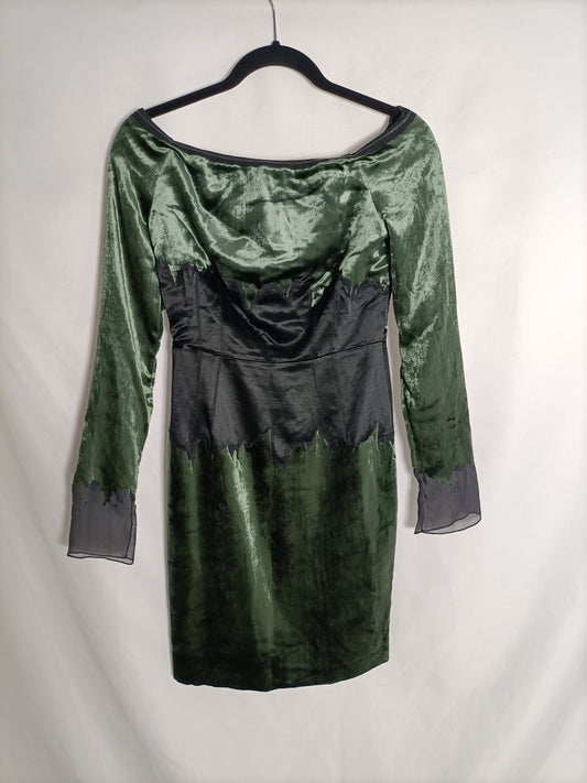 PROENZA SCHOULER. Double-textured dress S.2(m)