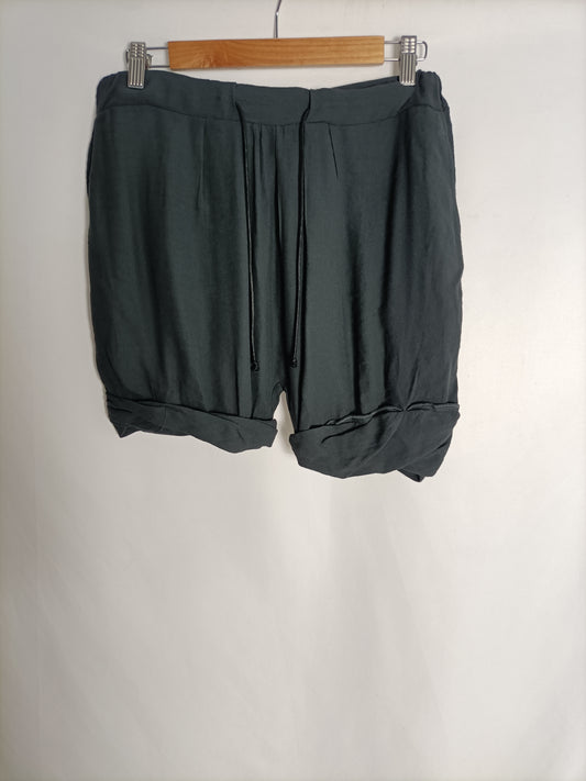 MAJE. Grey baggy shorts Ts/m