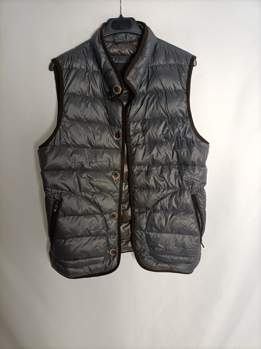 PEDRO DEL HIERRO. Light brown Ts down jacket