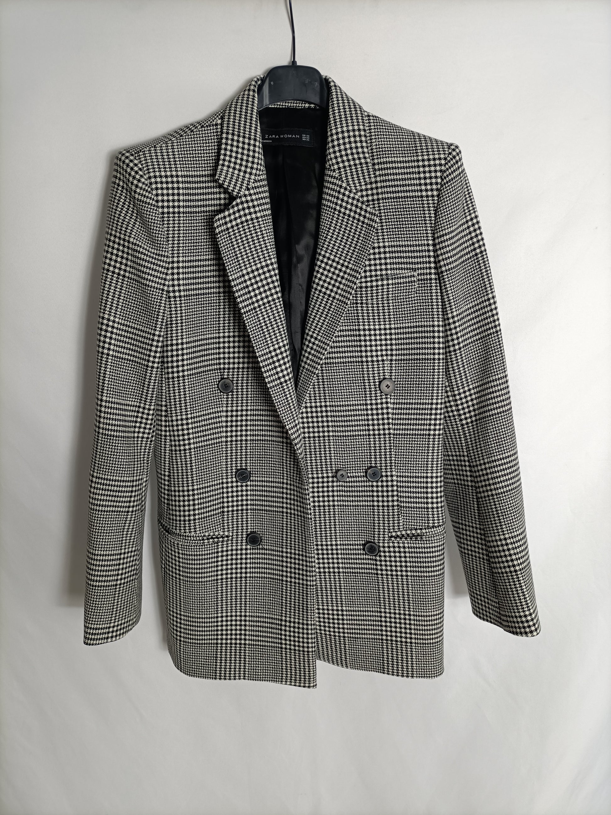 Moda Chaleco Zara Pata De Gallo Chalecos Acolchados Chalecos Zara