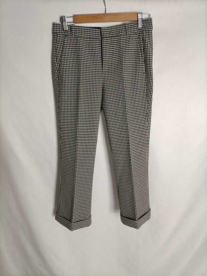 ZARA. Top cuadros vichí T.xs