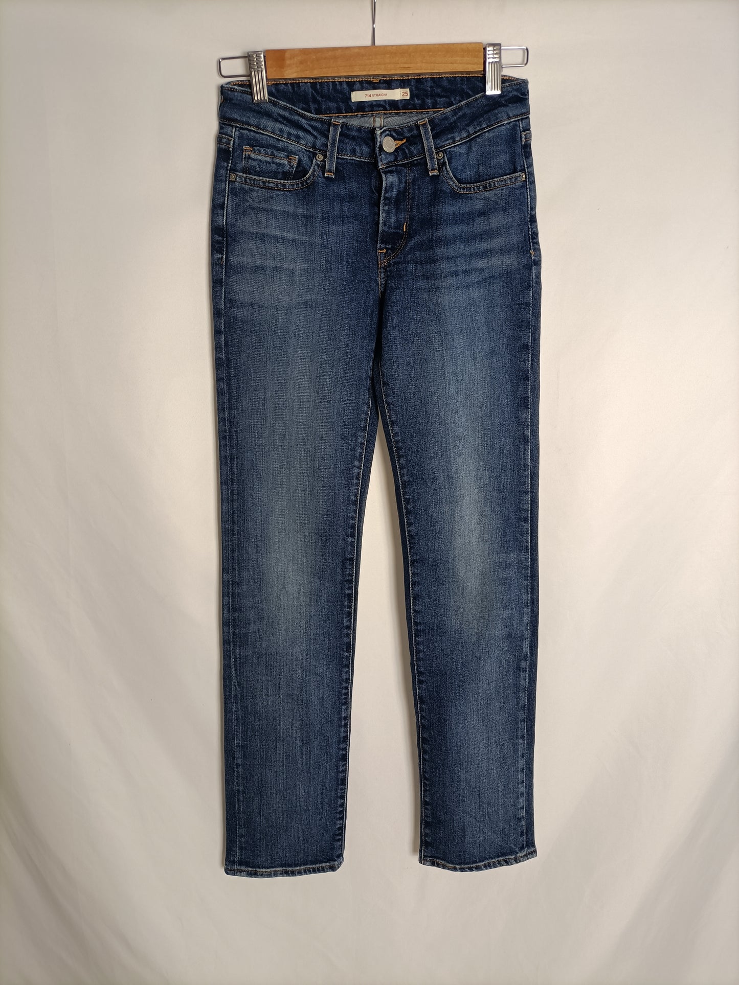 LEVIS. Pantalón denim recto T.u(34)