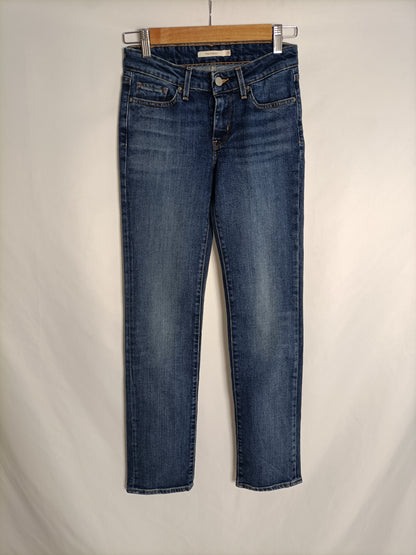 LEVIS. Pantalón denim recto T.u(34)