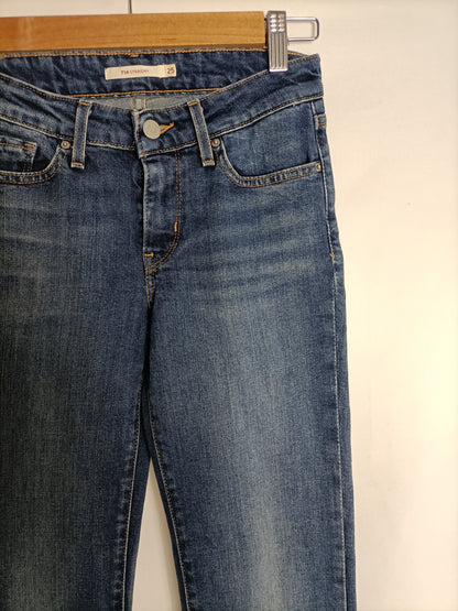 LEVIS. Pantalón denim recto T.u(34)