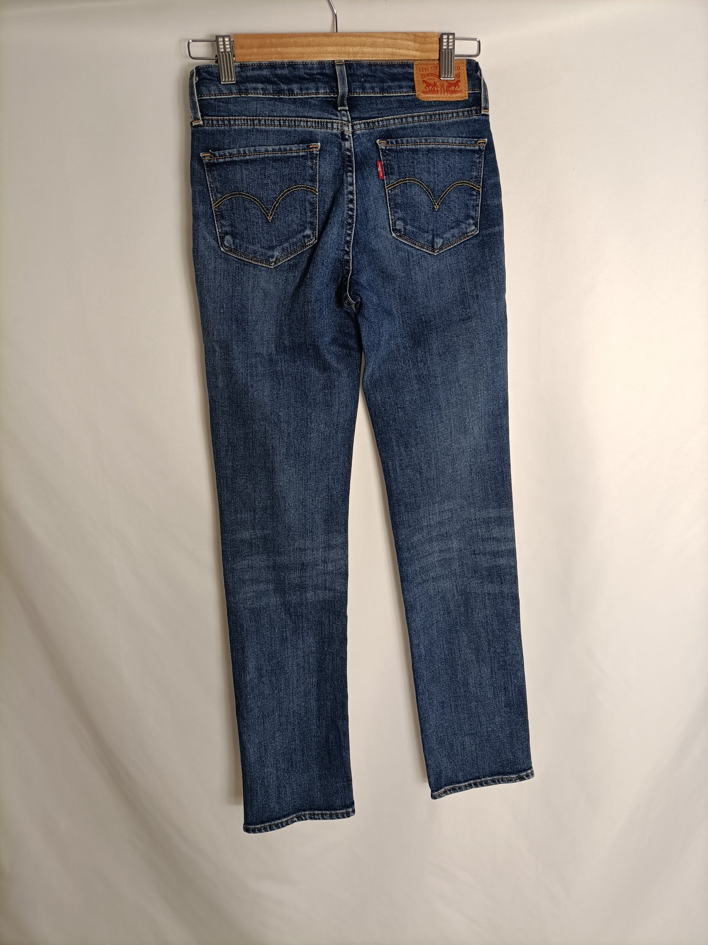 LEVIS. Pantalón denim recto T.u(34)