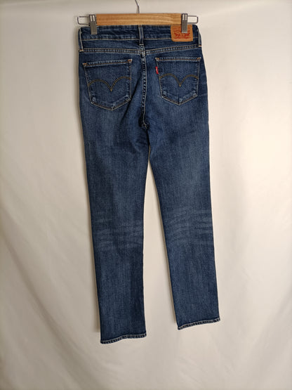 LEVIS. Pantalón denim recto T.u(34)