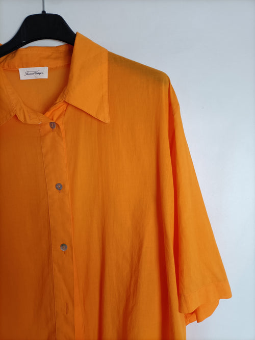 AMERICAN VINTAGE. Blusa naranjas oversized Tu(m/l)