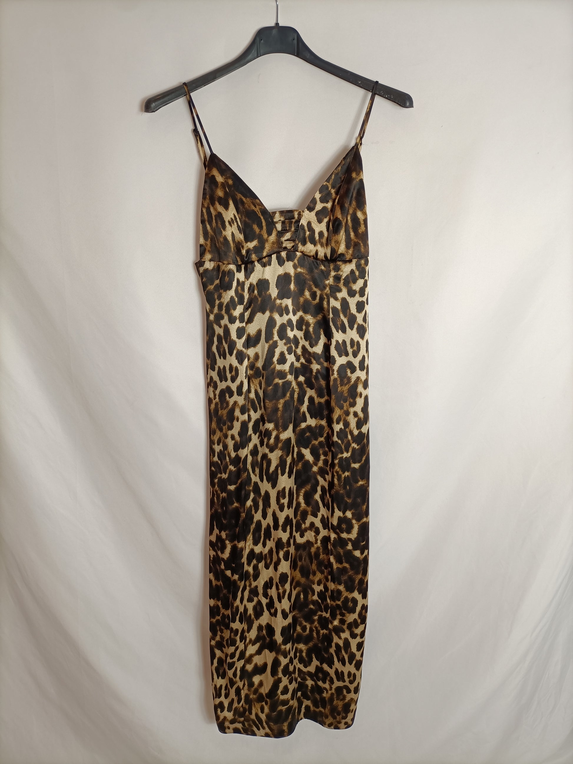 Vestido Lencero Zara Vestido Estampado Animal Vestido Lencero