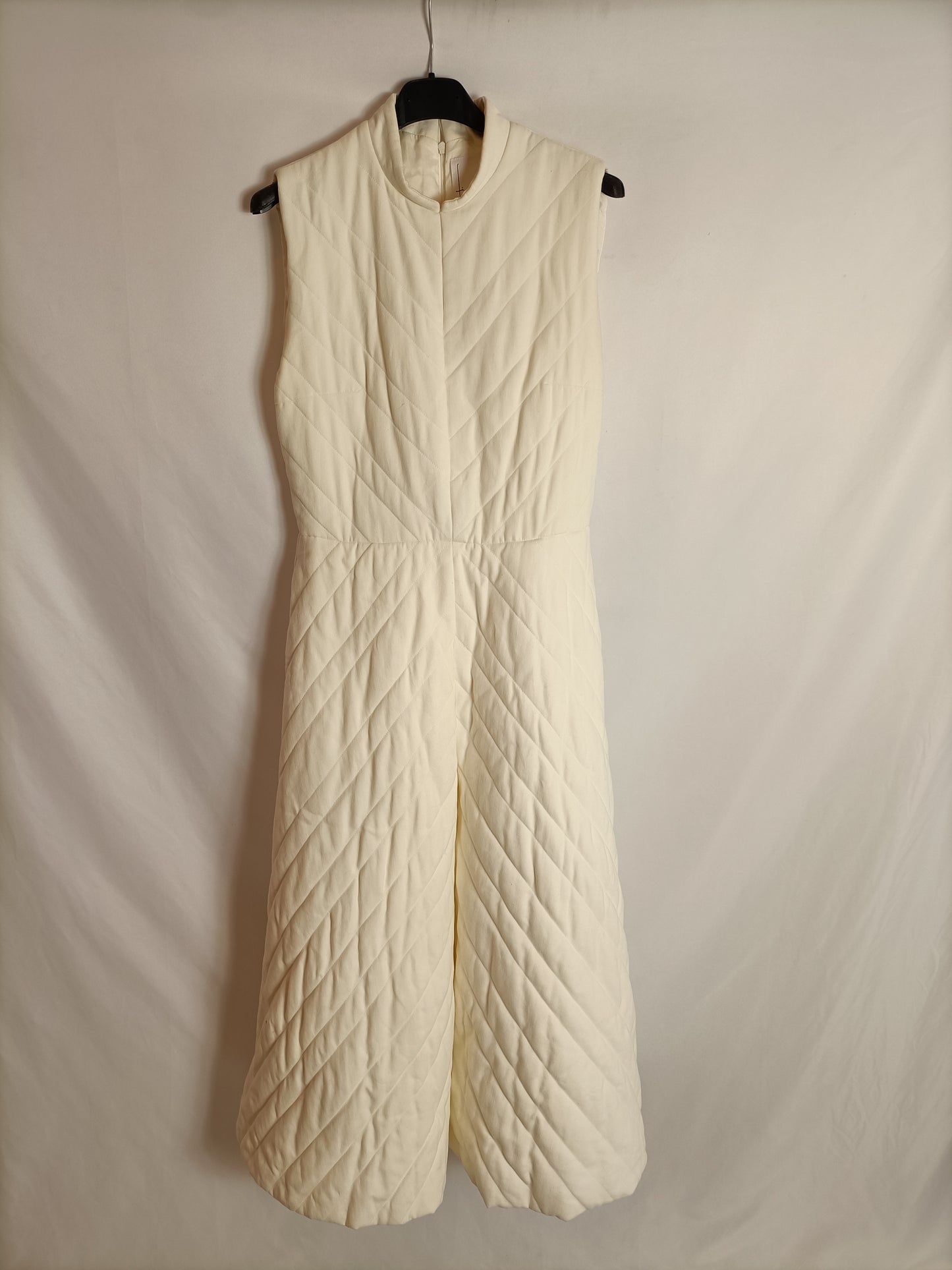 IRON. Quilted beige dress Tm