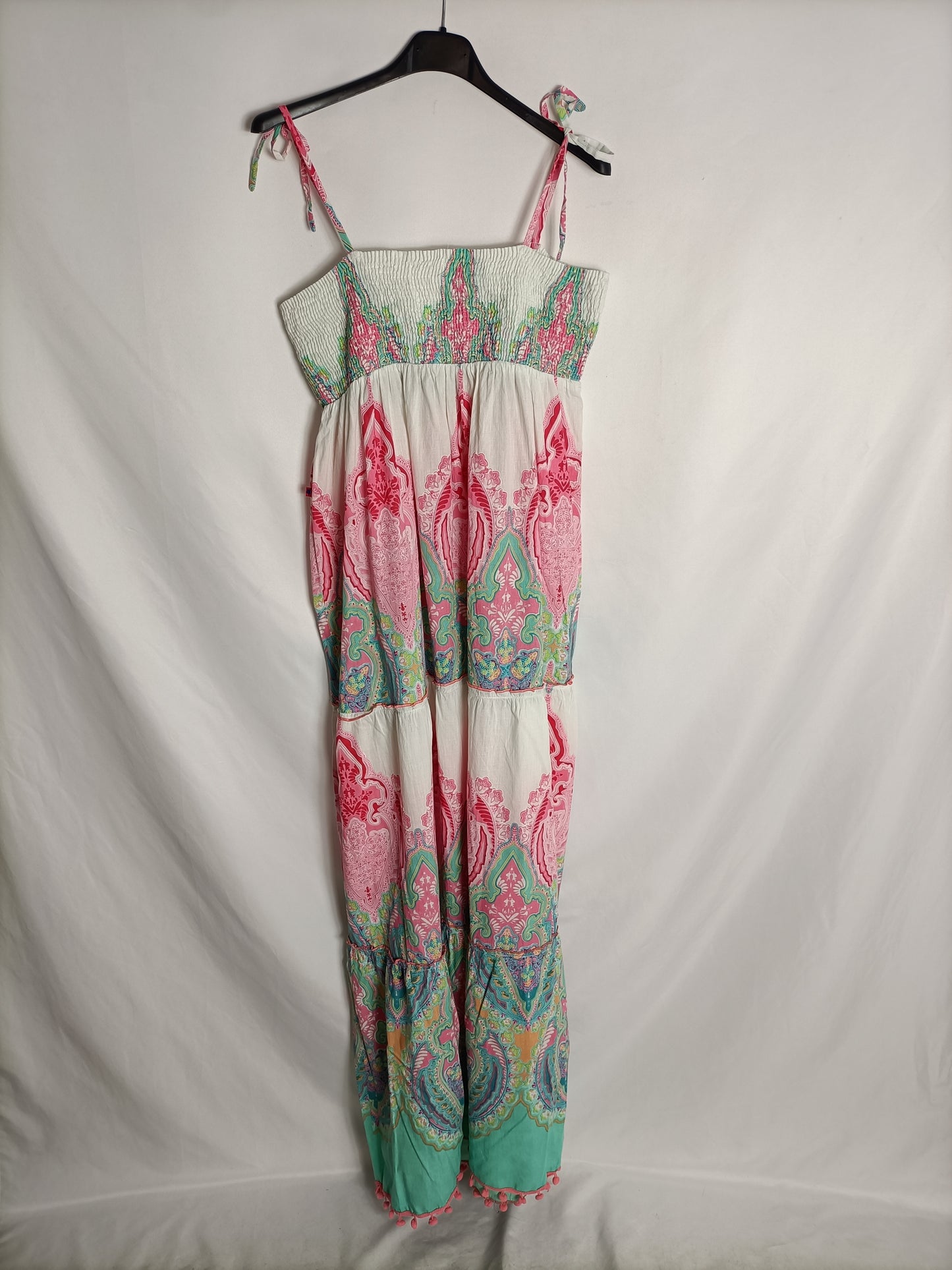 PEPITA PEREZ. Long printed Ts dress