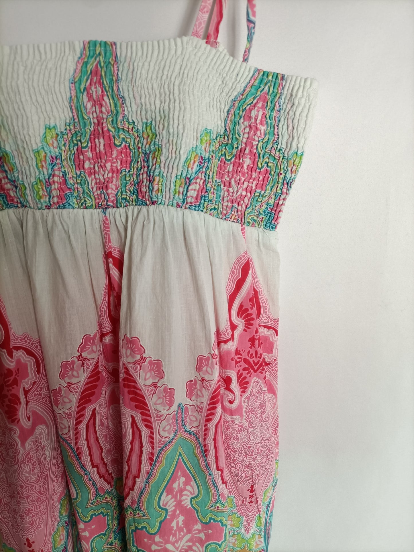 PEPITA PEREZ. Long printed Ts dress