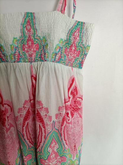 PEPITA PEREZ. Long printed Ts dress