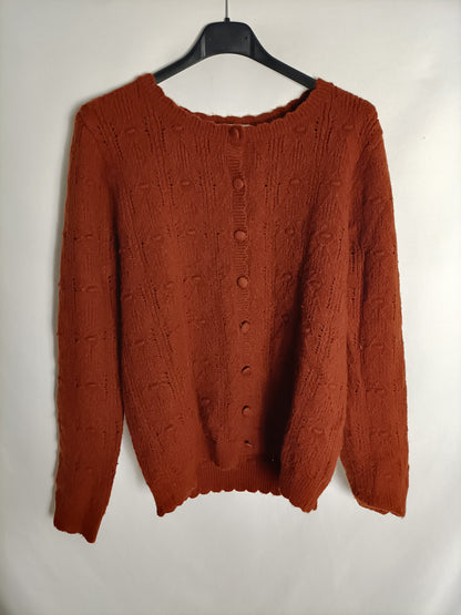 POLIN ET MOI. Tm buttoned tile sweater