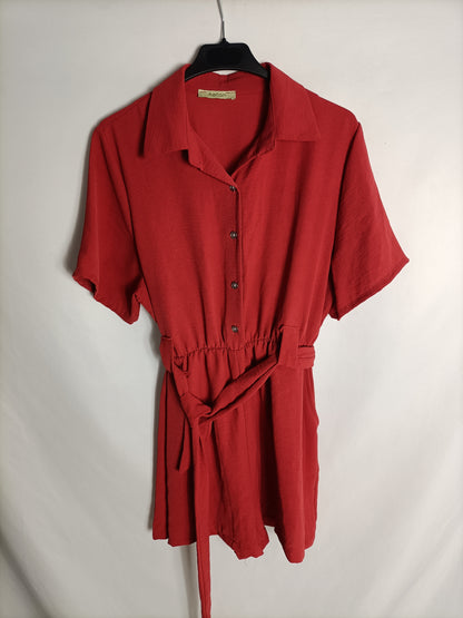 AEFAN. Tile short jumpsuit Tu(s/m)