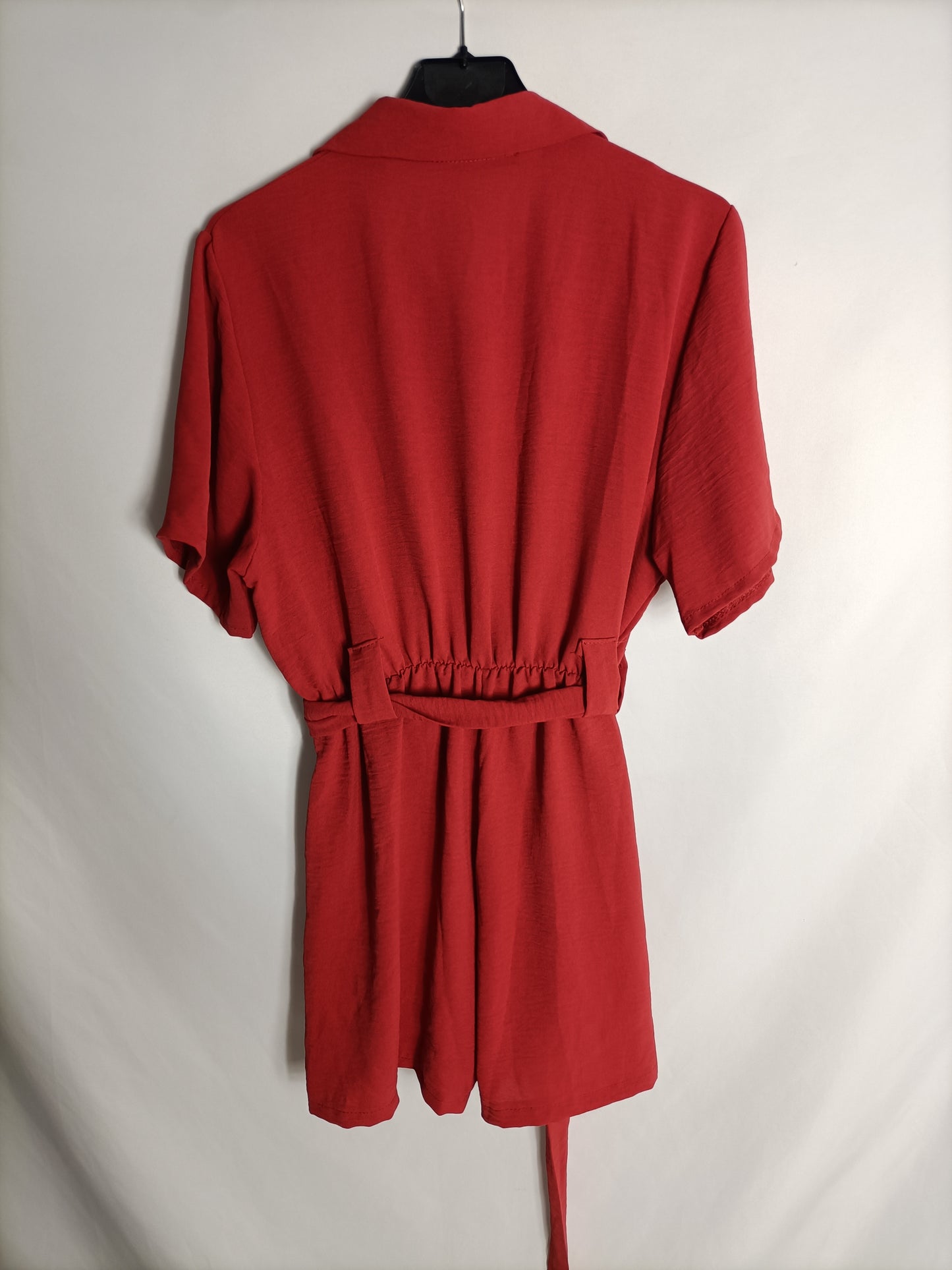 AEFAN. Tile short jumpsuit Tu(s/m)