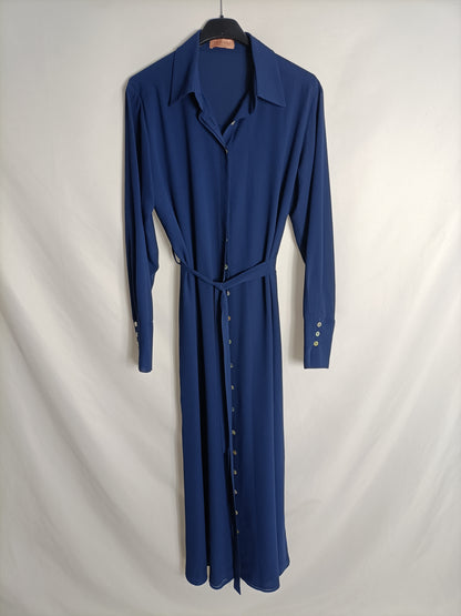 BIMANI.Blue shirt dress Tl