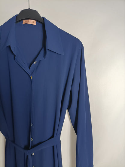 BIMANI.Blue shirt dress Tl